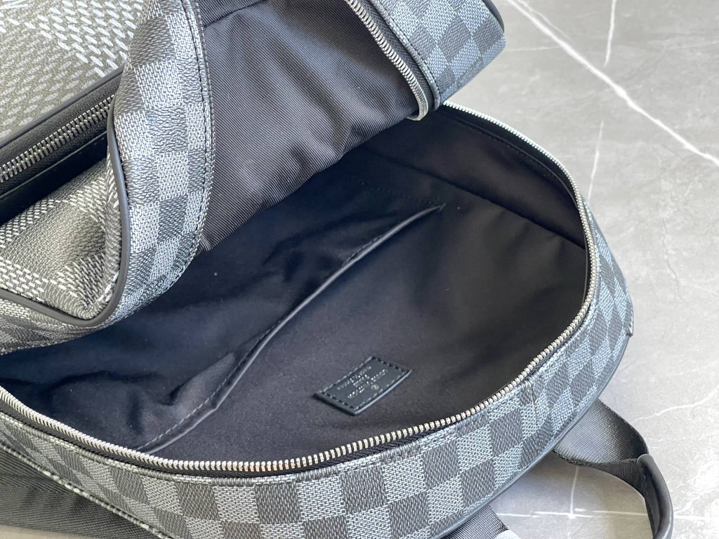 Louis Vuitton Campus Backpack 30 Gray Damier Graphite