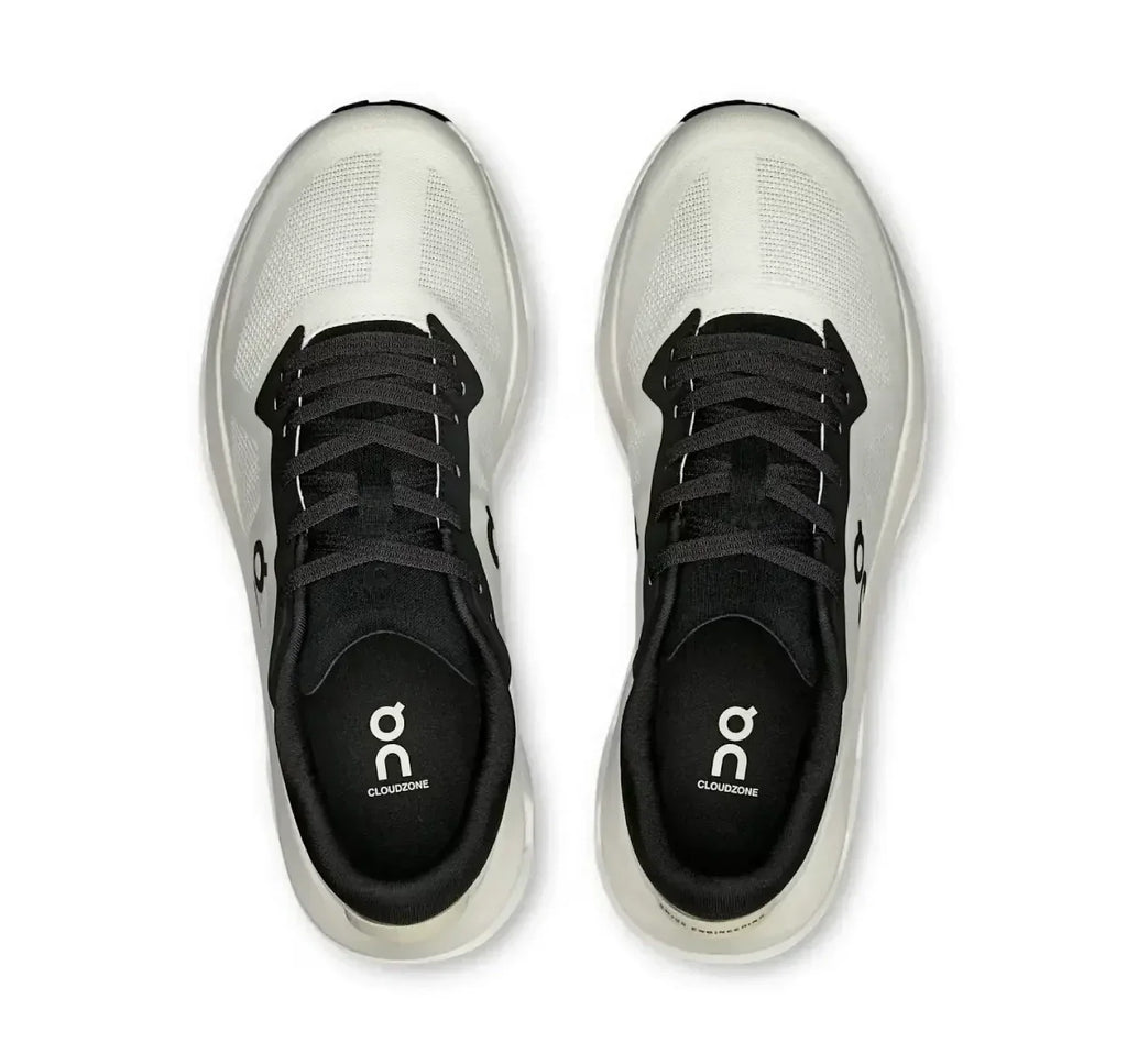 On Women's Cloudzone Ice/Black Lifestyle Sneakers