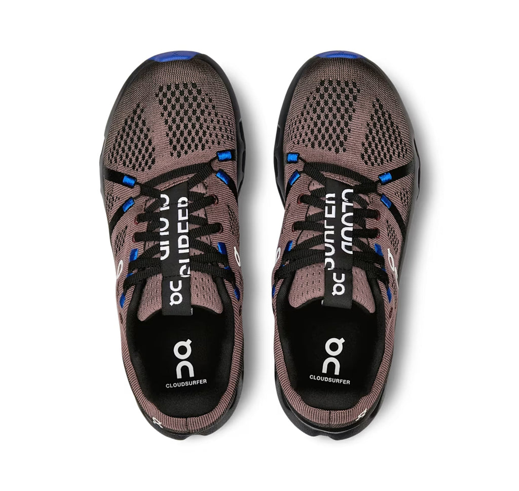 On Women's Cloudsurfer Black/Cobalt Running Shoes