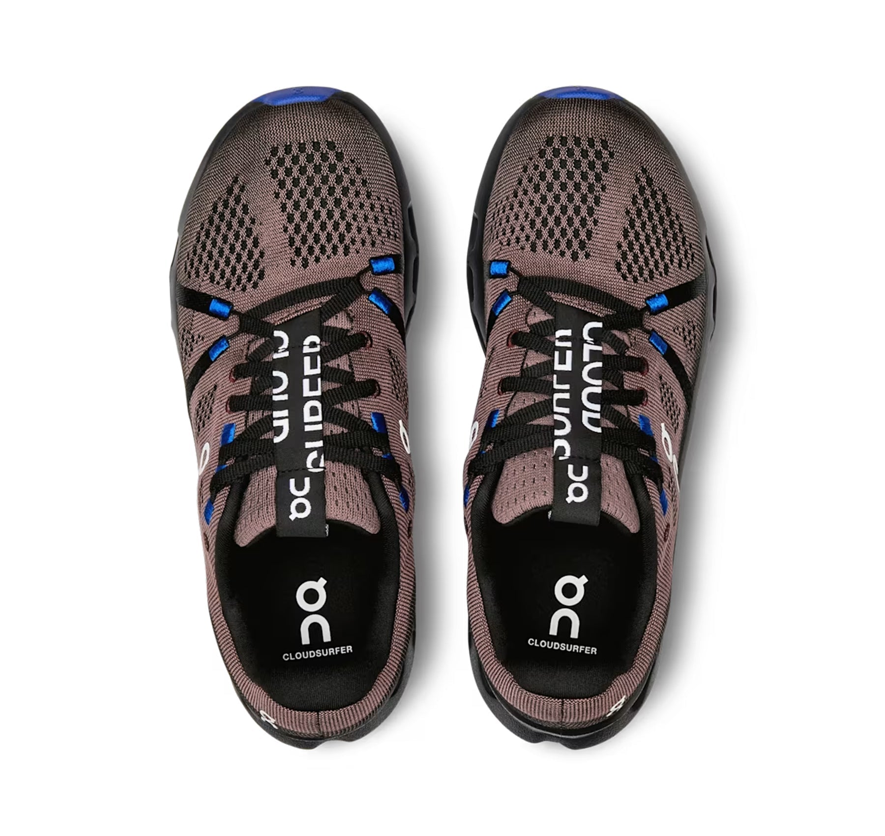 On Women's Cloudsurfer Black/Cobalt Running Shoes
