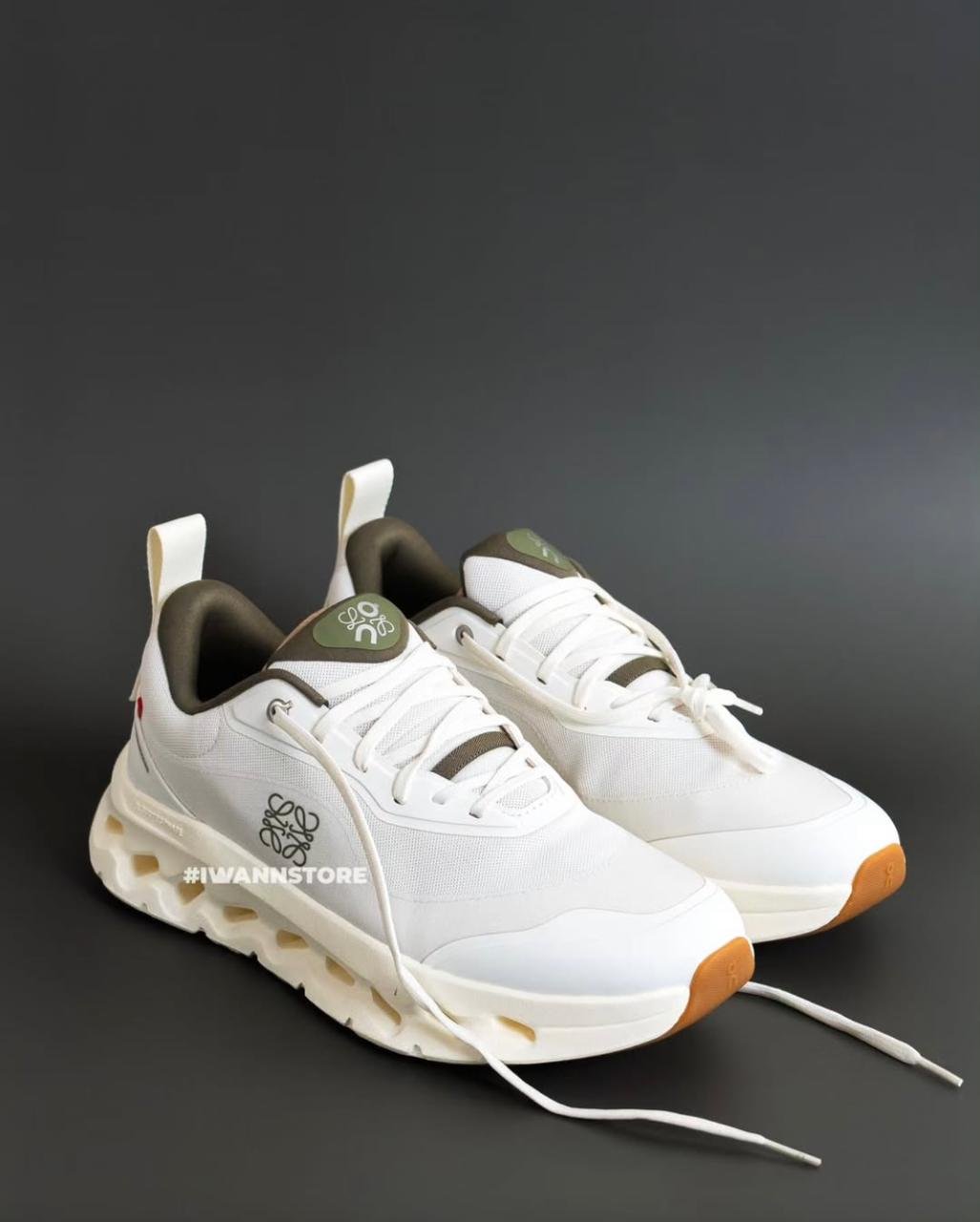 LOEWE x On Cloudtilt 2.0 White/Brown Lifestyle Sneakers