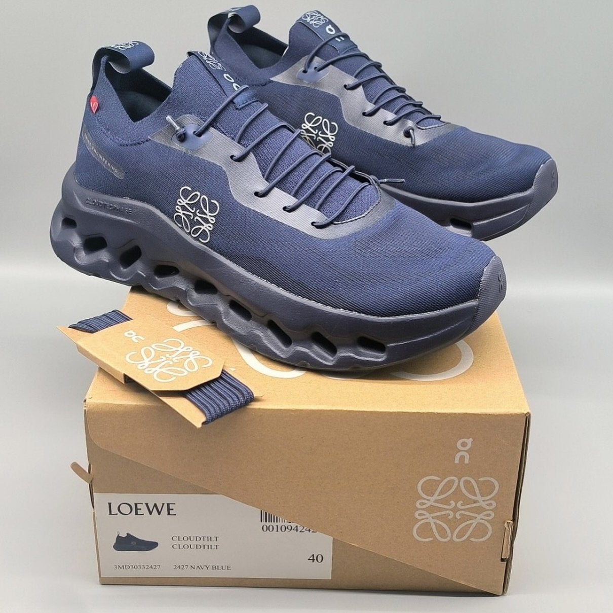 LOEWE x On Cloud Dark Blue Lifestyle Sneakers