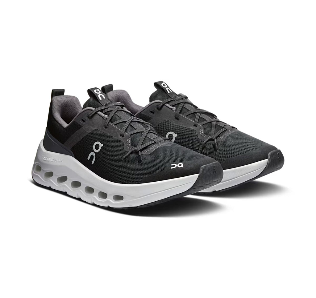On Big Kids' Cloudleap Black/White Athletic Shoes