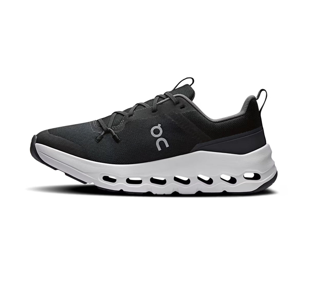 On Big Kids' Cloudleap Black/White Athletic Shoes