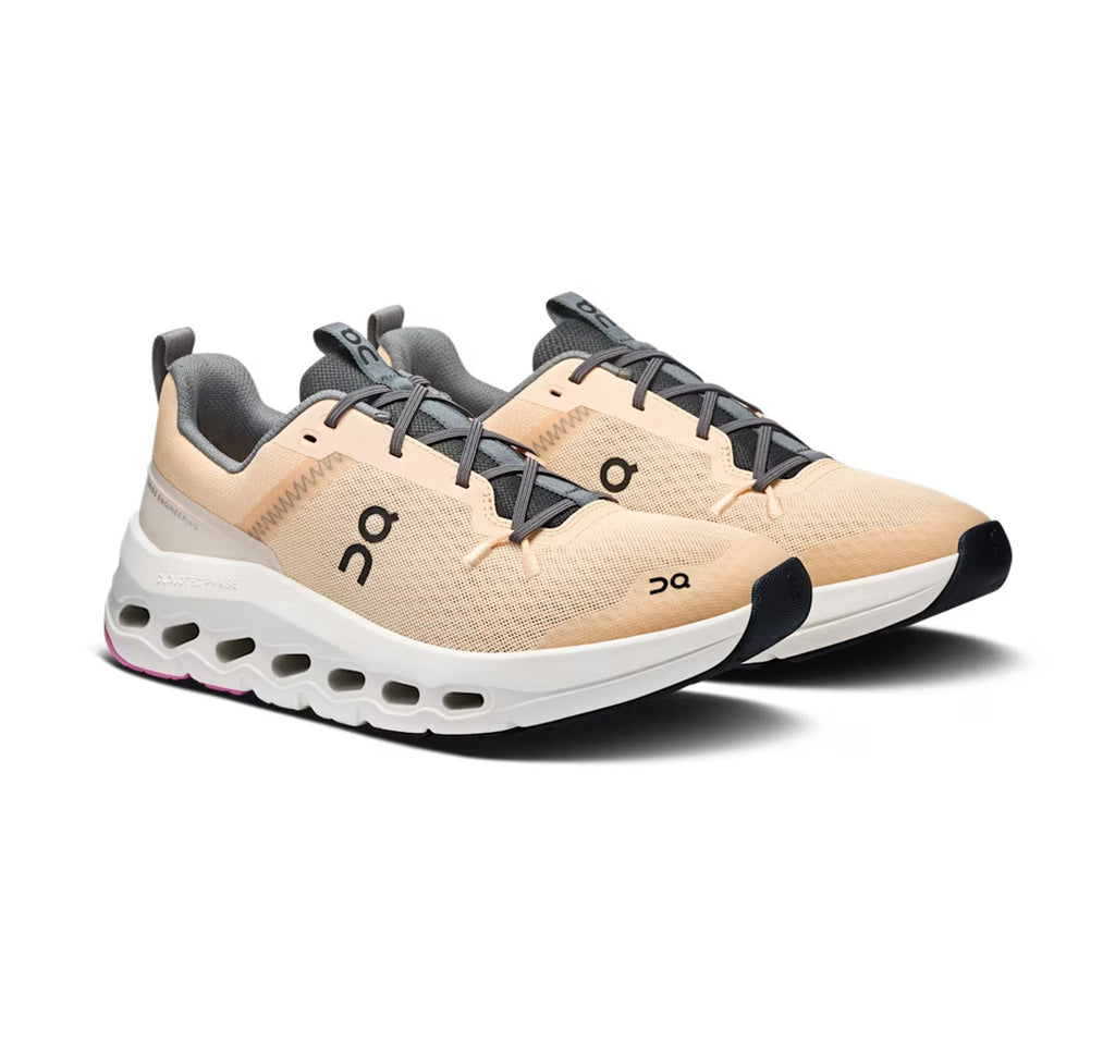 On Big Kids' Cloudleap Blonde/Ivory Athletic Shoes