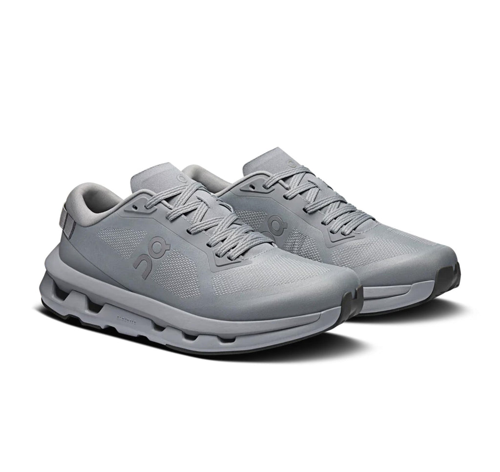 On Women's Cloudzone Alloy/Rock Lifestyle Sneakers