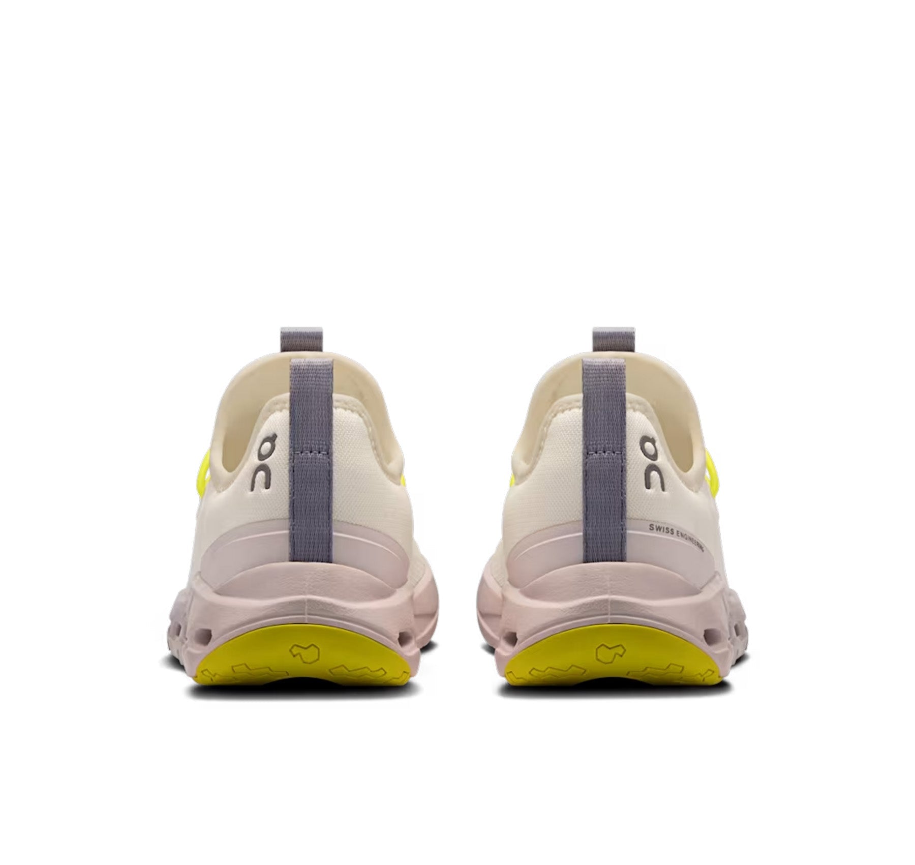 On Little Kids' Cloudleap Ivory/Orchid Athletic Shoes