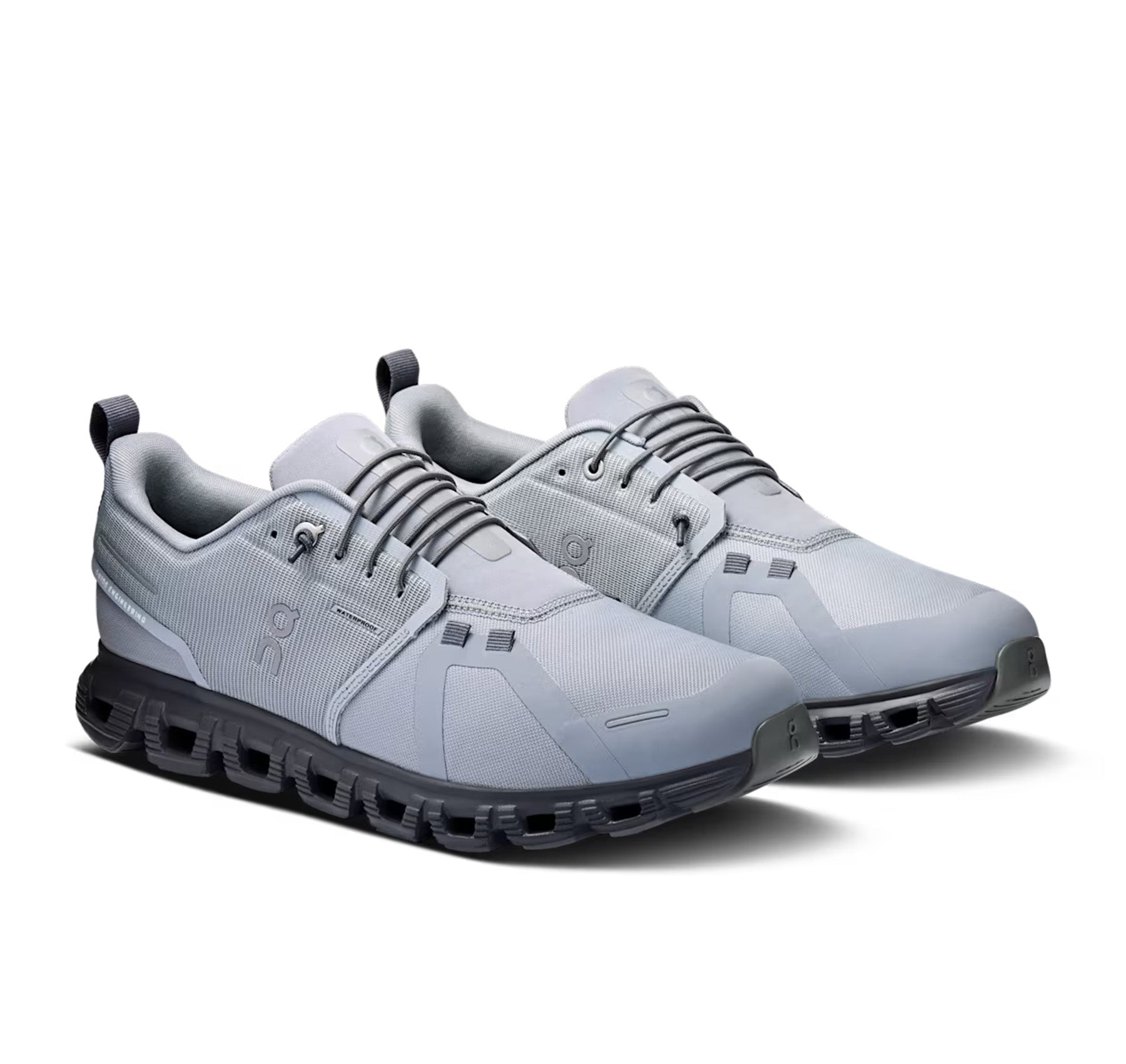 On Men's Cloud 6 Waterproof Alloy/Wolf Lifestyle Sneakers