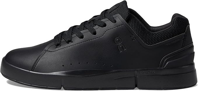On The Roger Advantage Black Lifestyle Sneakers