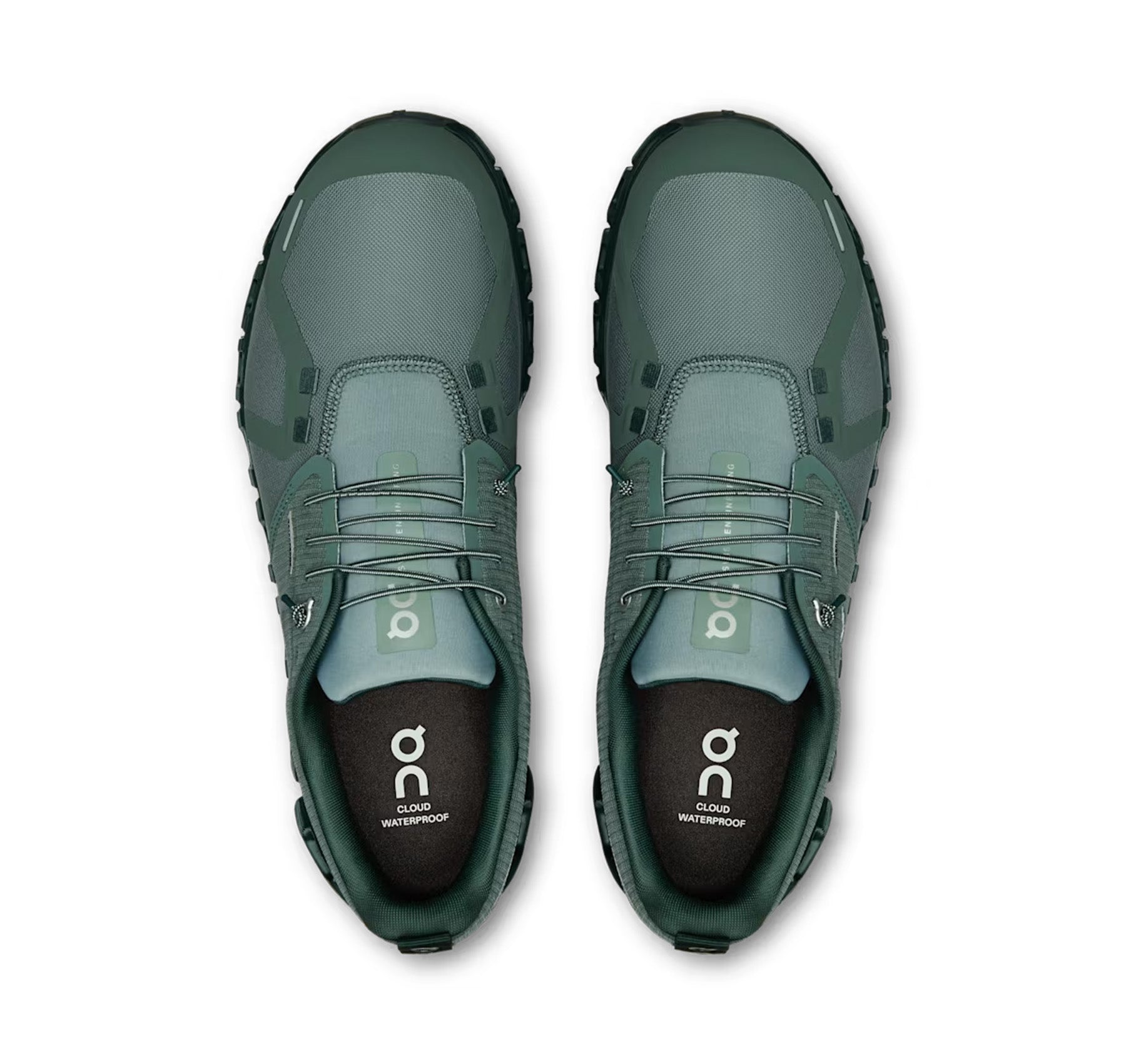 On Men's Cloud 6 Waterproof Olive/Evergreen Lifestyle Sneakers