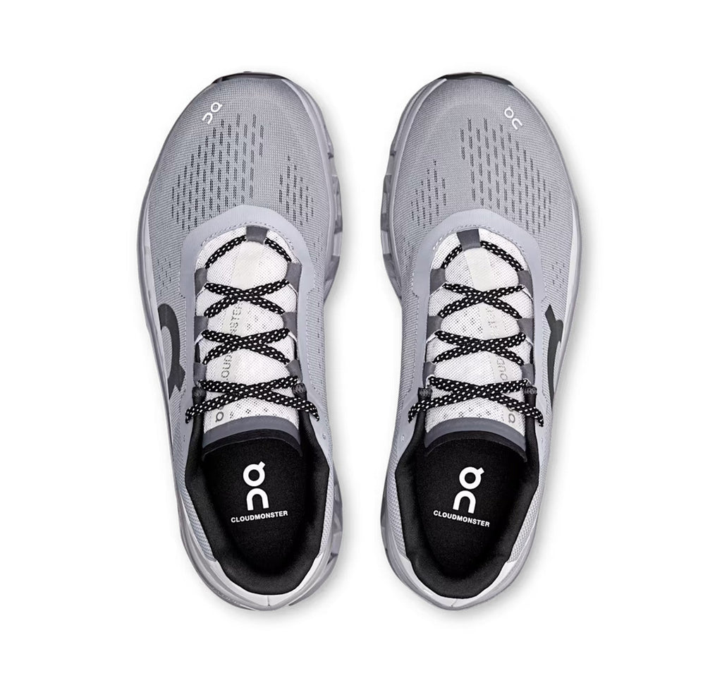 On Men's Cloudmonster Alloy/Silver Running Shoes