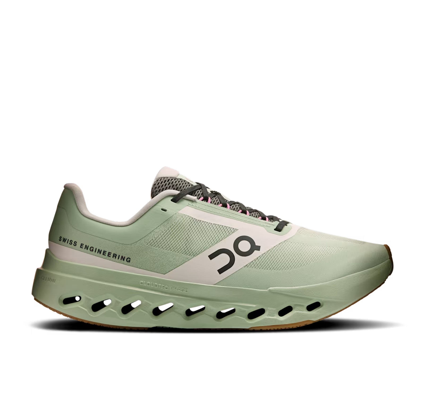 On Women's Cloudsurfer Next Z5 Mineral/Almond Running Shoes