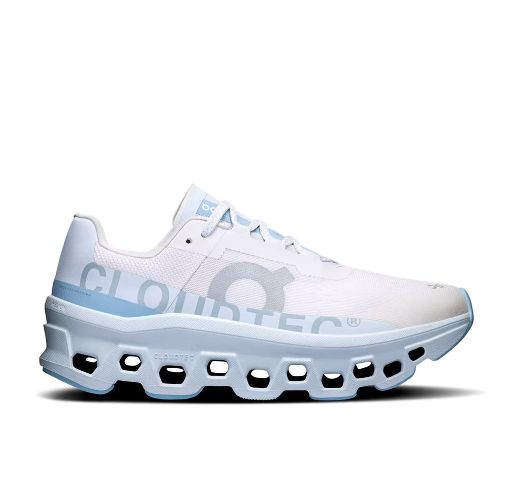 On Women's Cloudmonster Frost/Wash Running Shoes