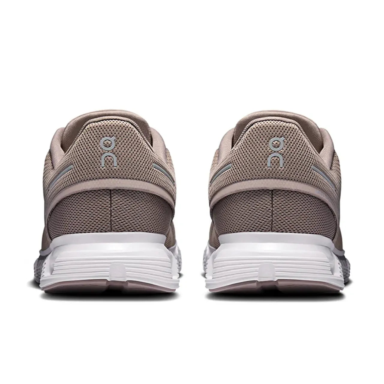 On Cloud 6 Fog White Lifestyle Sneakers
