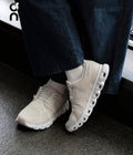 On Cloud 6 Pearl White Lifestyle Sneakers