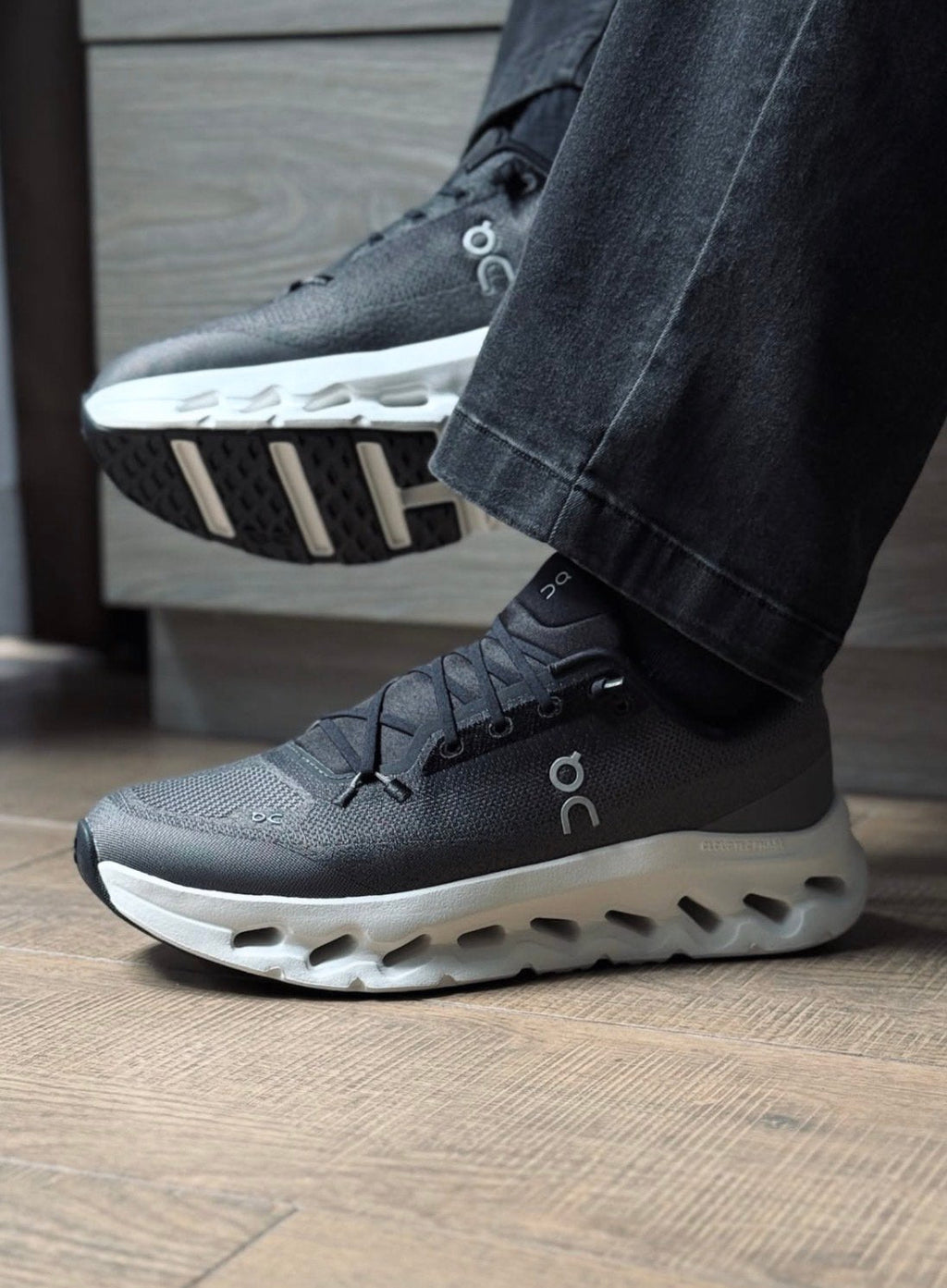 On Cloudtilt Black Asphalt Lifestyle Sneakers