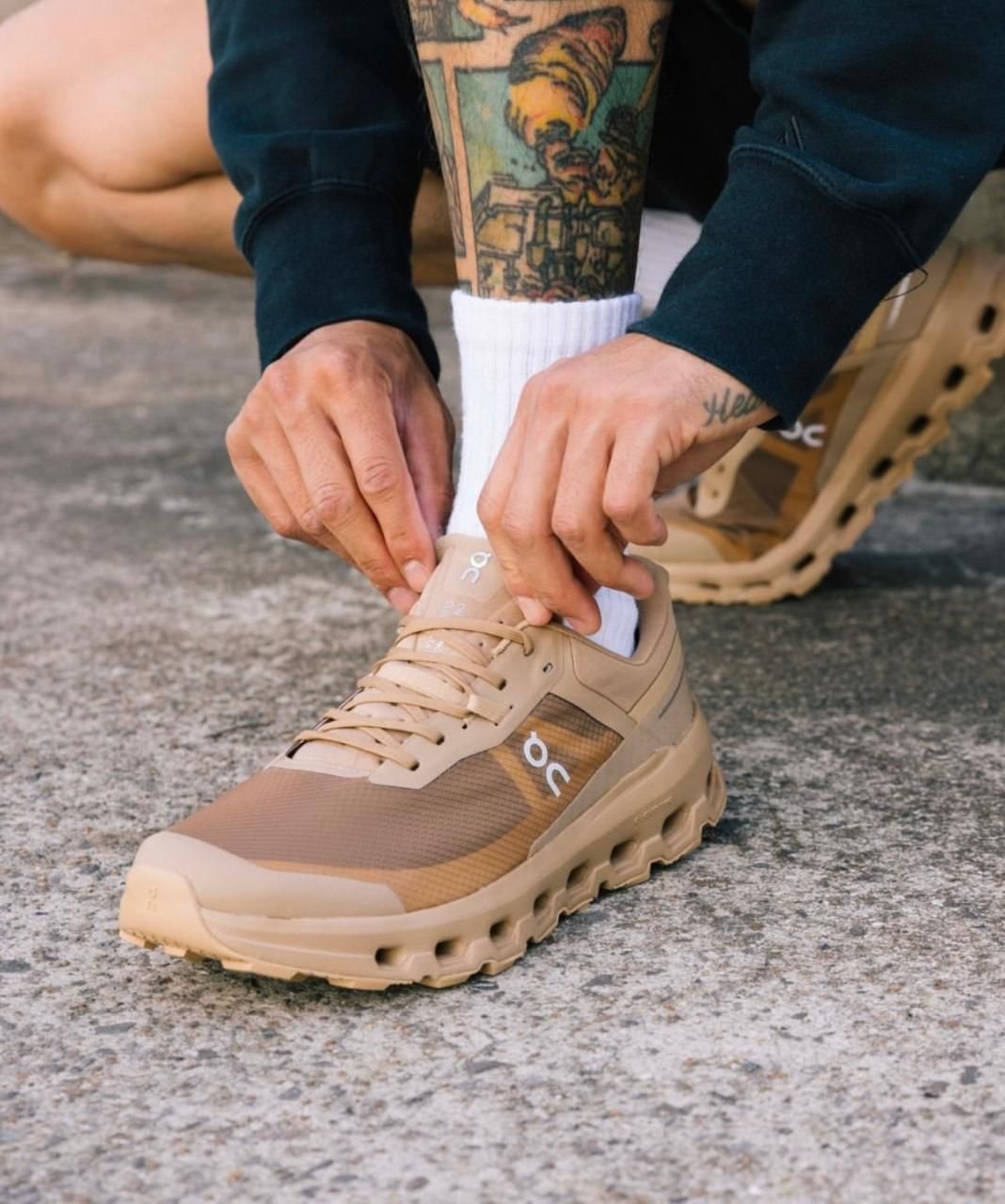 On Cloudvista 2 Chai Dune Trail Running Shoes