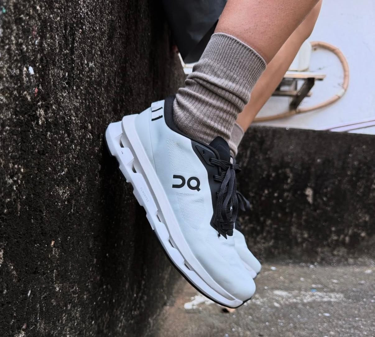 On Cloudzone Ice Black Lifestyle Sneakers