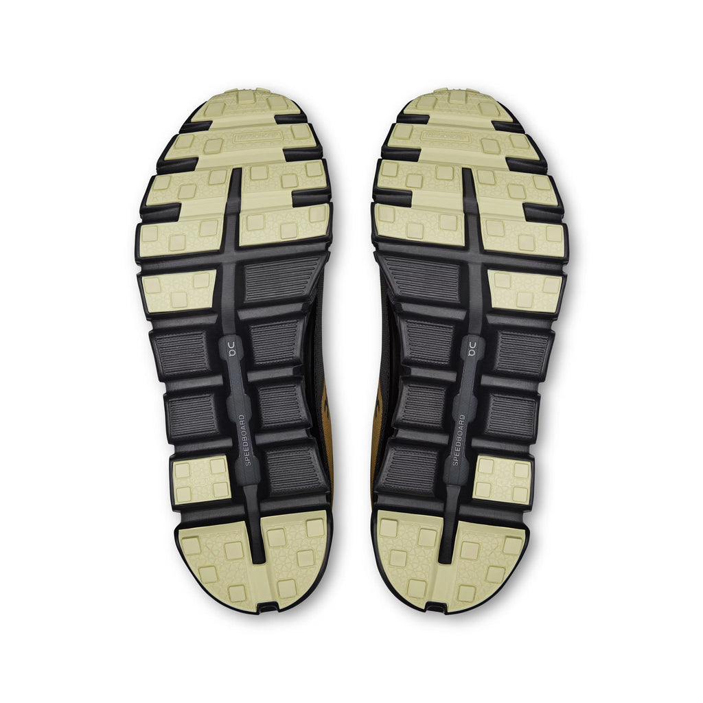 On Men's Cloud 6 Geo Waterproof Limelight/Safari Lifestyle Sneakers