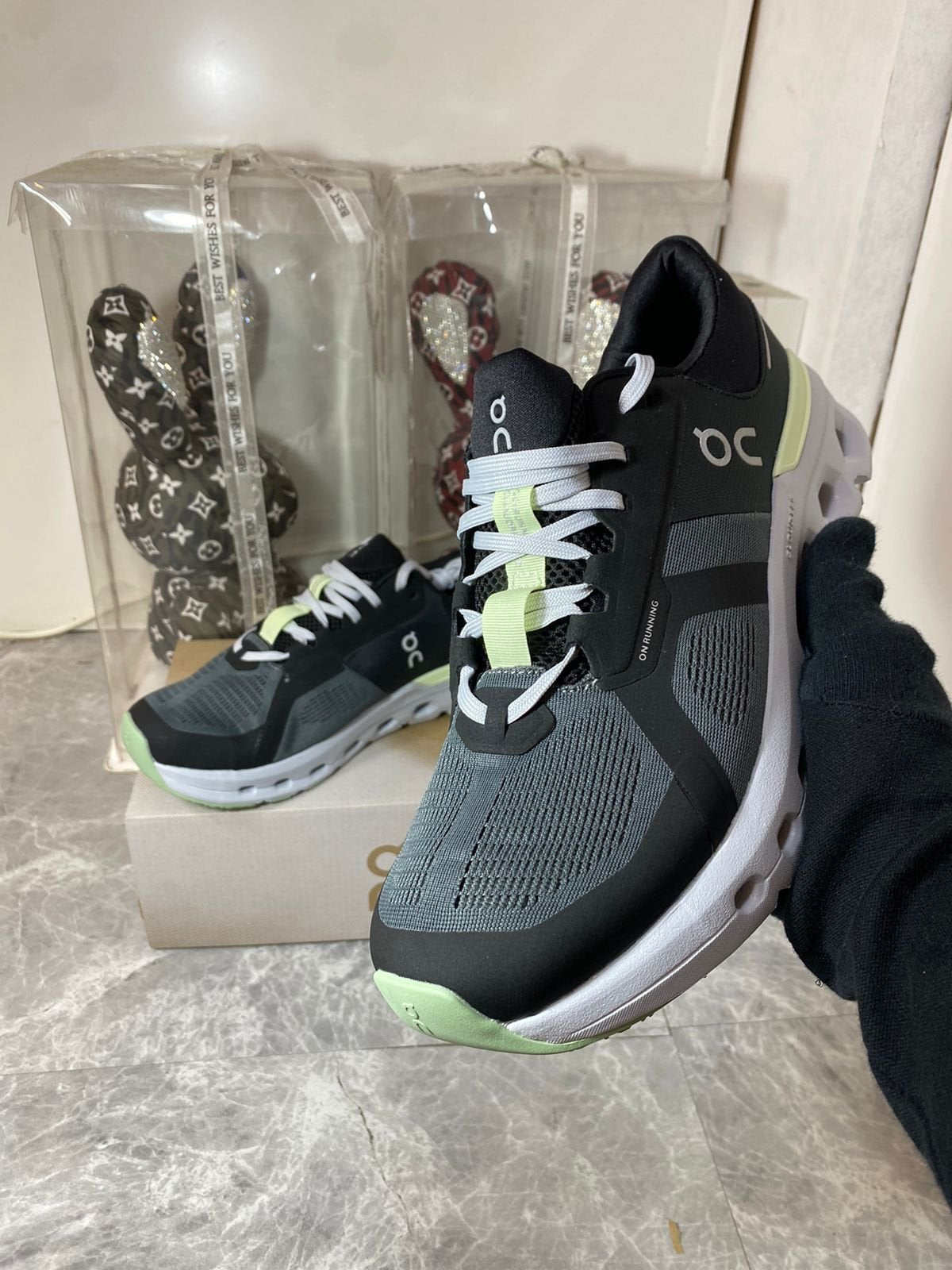 On Cloudrunner 2 Shadow Lima Running Shoes