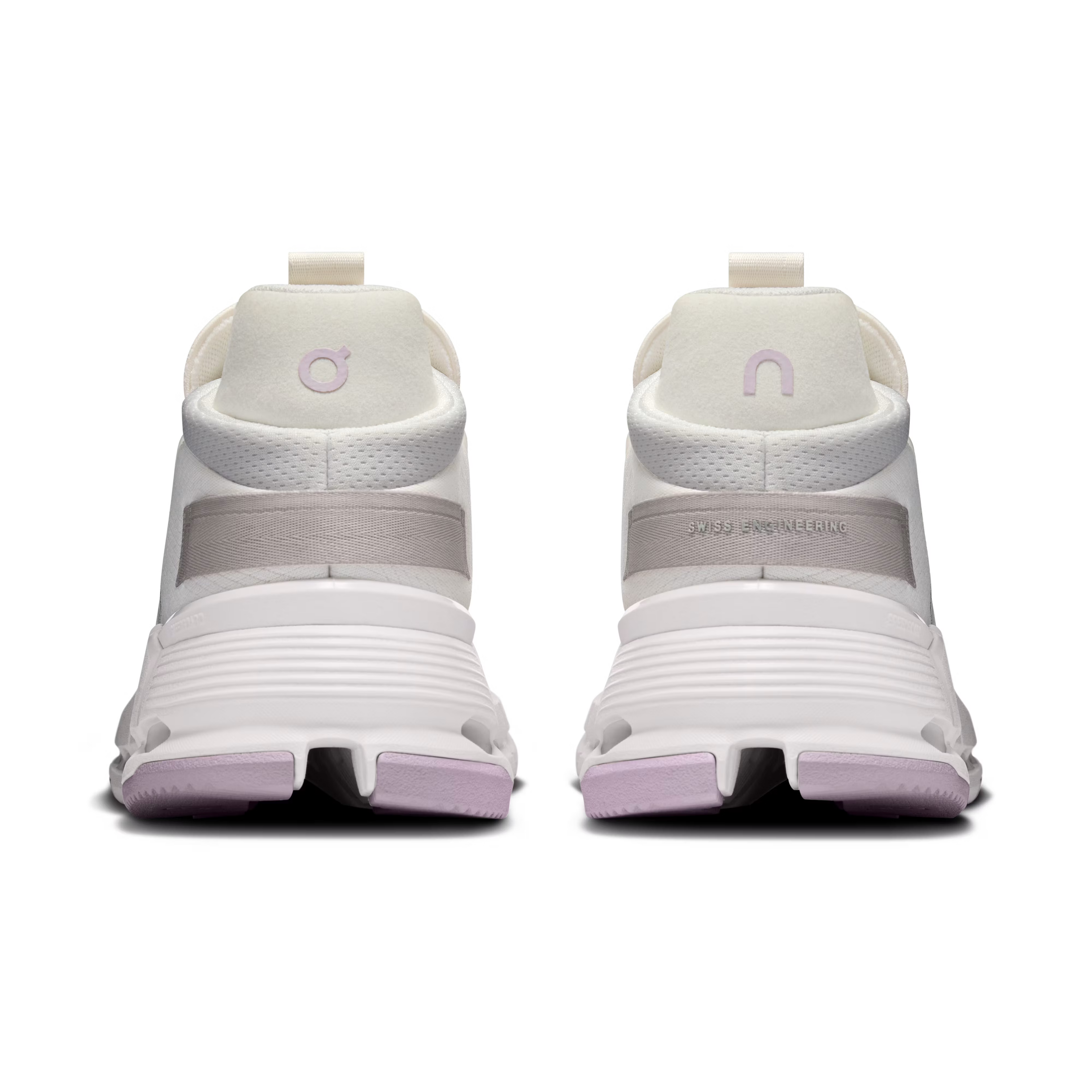 On Women's Cloudnova 2 White/Orchid Lifestyle Sneakers