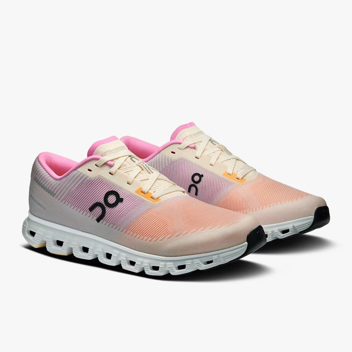 On Cloud 6 Push Tangerine Raspberry Lifestyle Sneakers