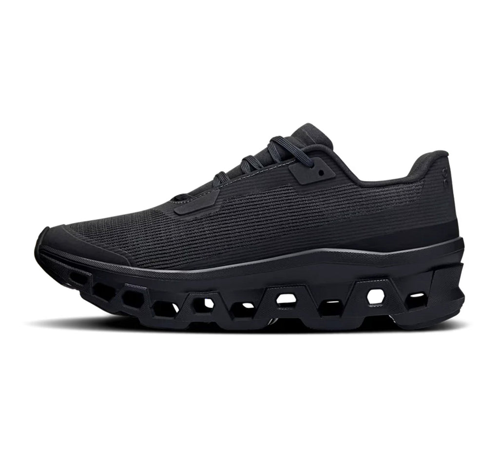 On Women's Cloudmonster Void Black Running Shoes