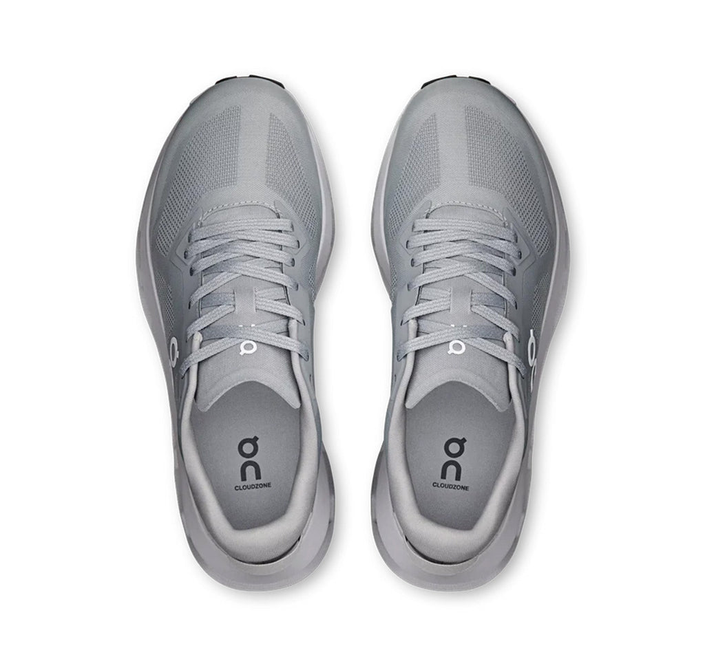 On Women's Cloudzone Alloy/Rock Lifestyle Sneakers