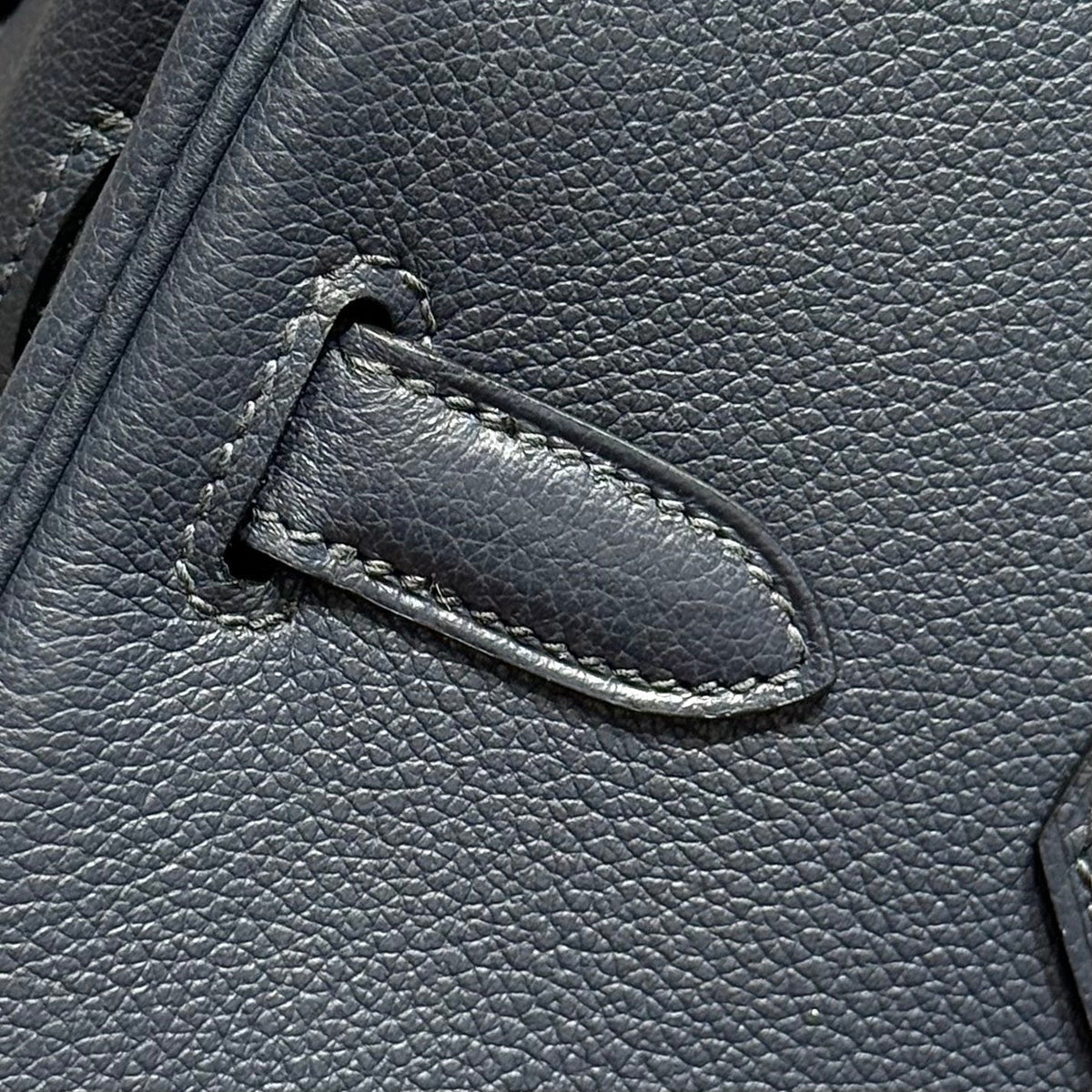 Hermes 25S Shoulder Birkin 29 in Midnight Blue Calfskin Gold Hardware Bag