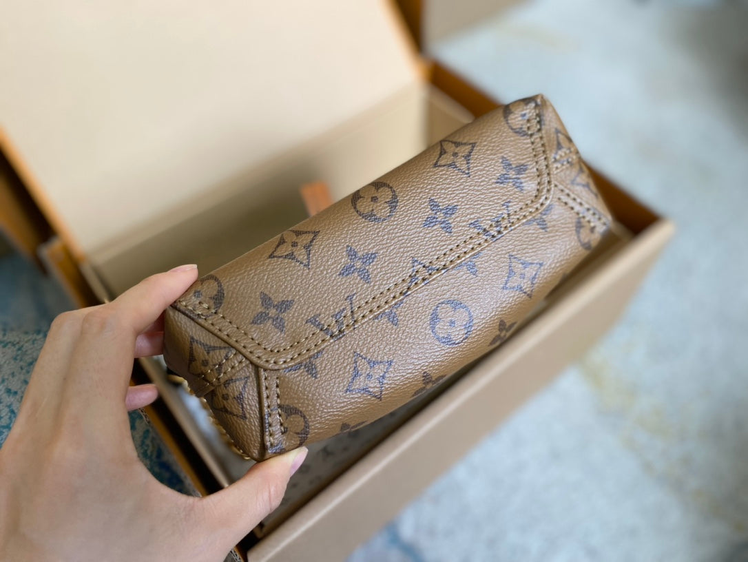 Louis Vuitton Atlantis BB 17 in Brown Monogram Reverse Canvas Bag