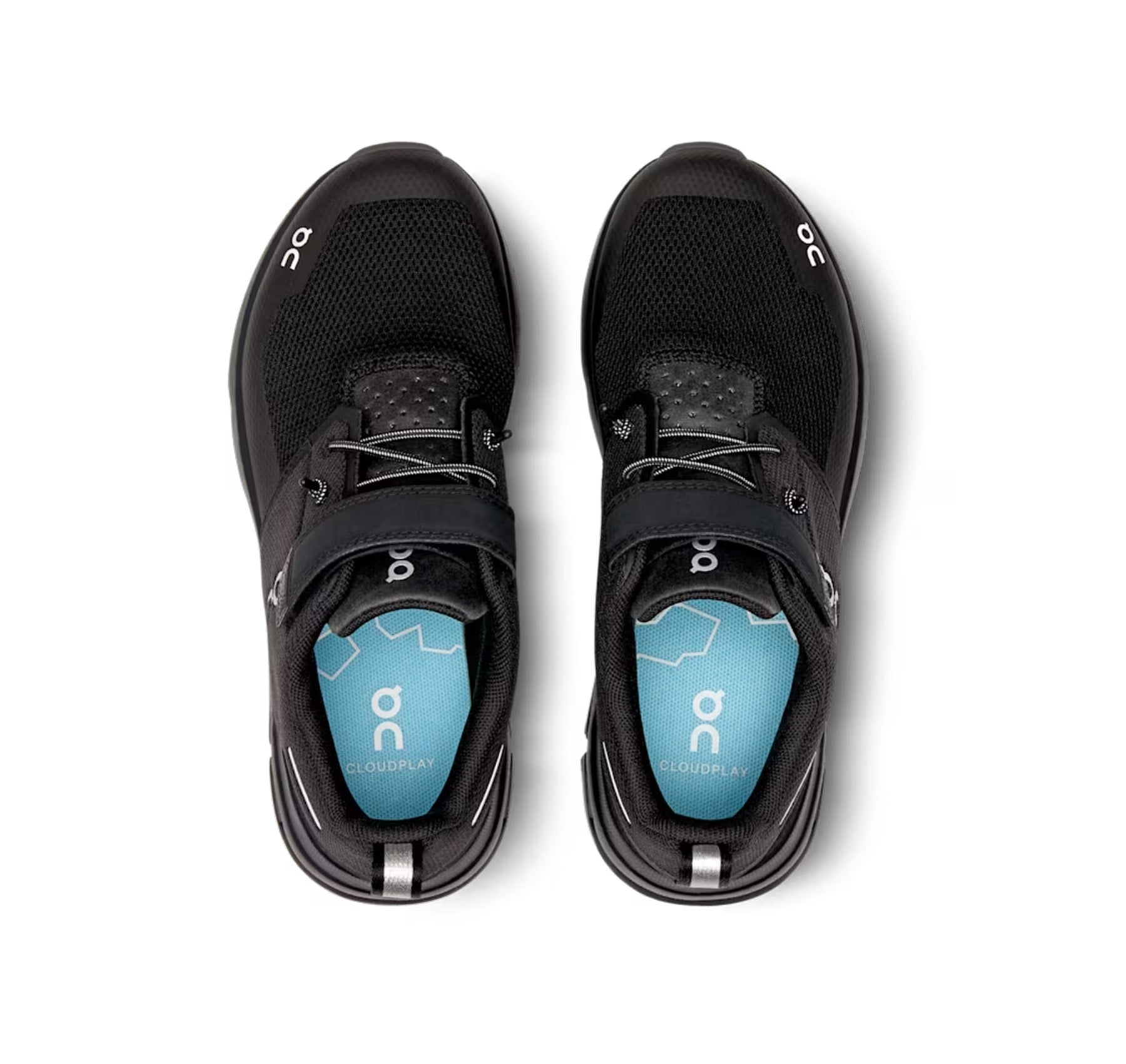 On Little Kids' Cloud Play Black Athletic Shoes
