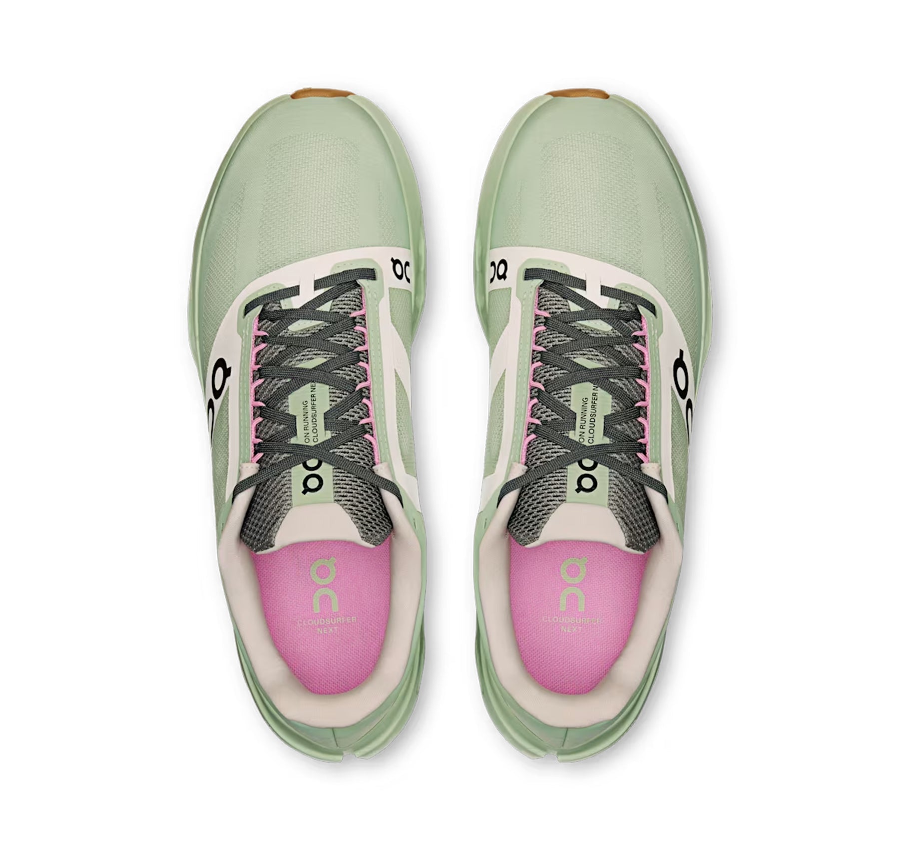 On Women's Cloudsurfer Next Z5 Mineral/Almond Running Shoes