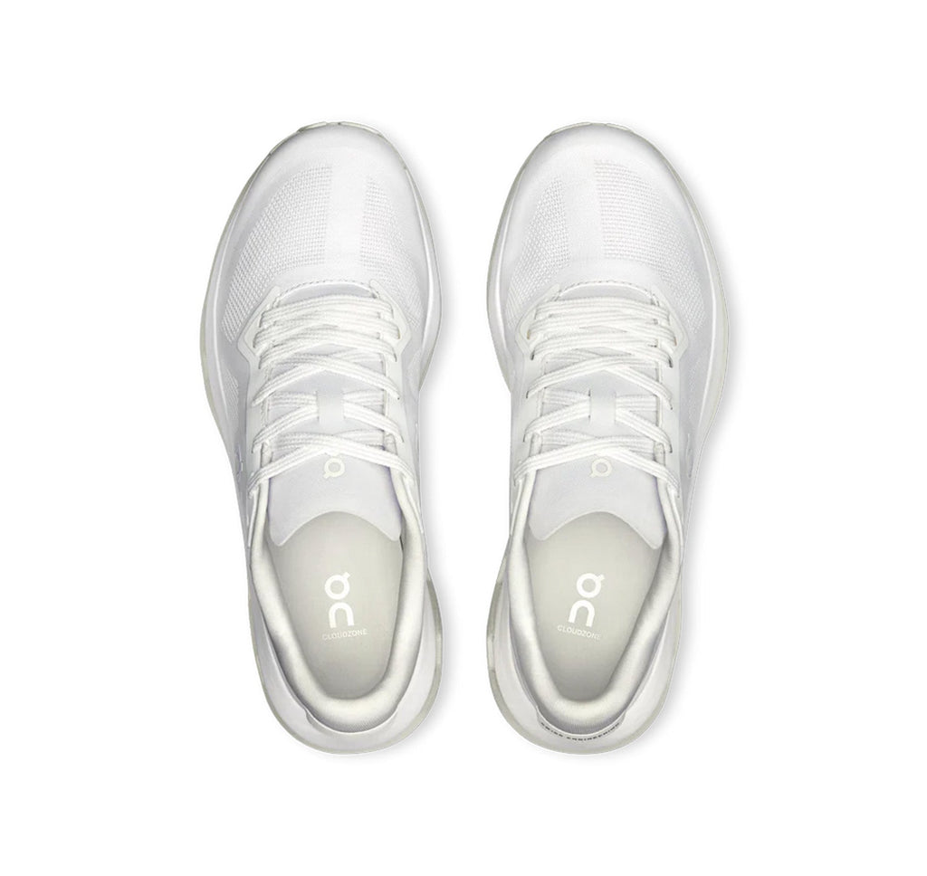 On Women's Cloudzone White Lifestyle Sneakers