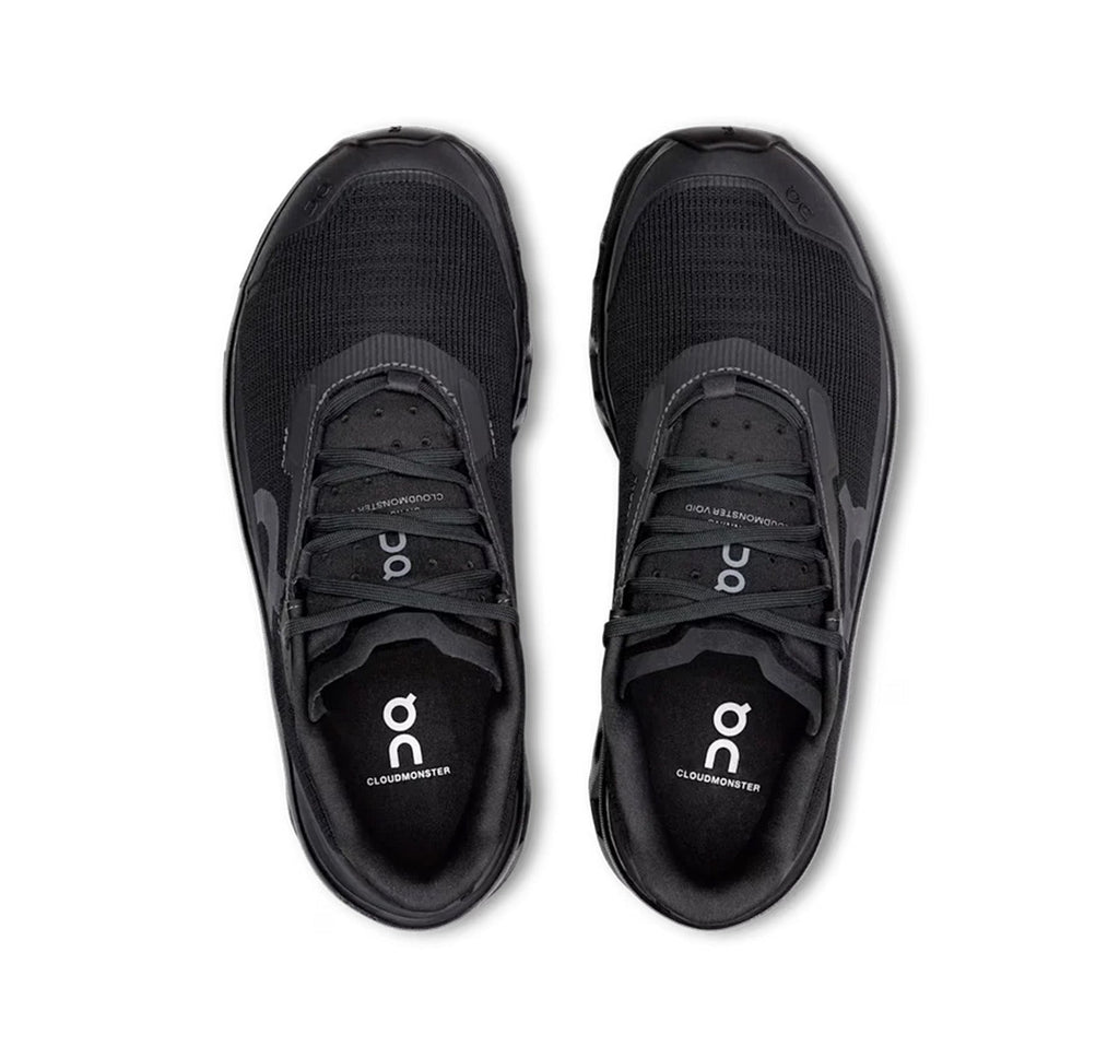 On Women's Cloudmonster Void Black Running Shoes