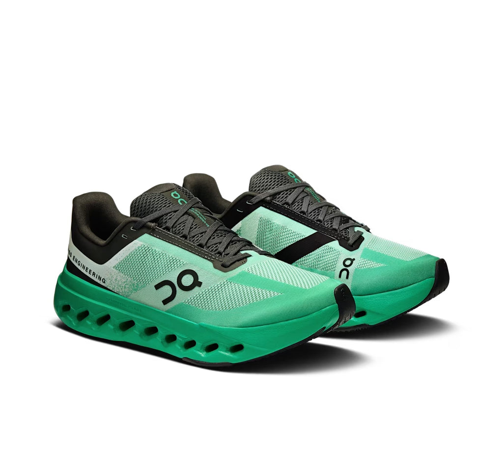 On Women's Cloudsurfer Next Mint/Black Running Shoes