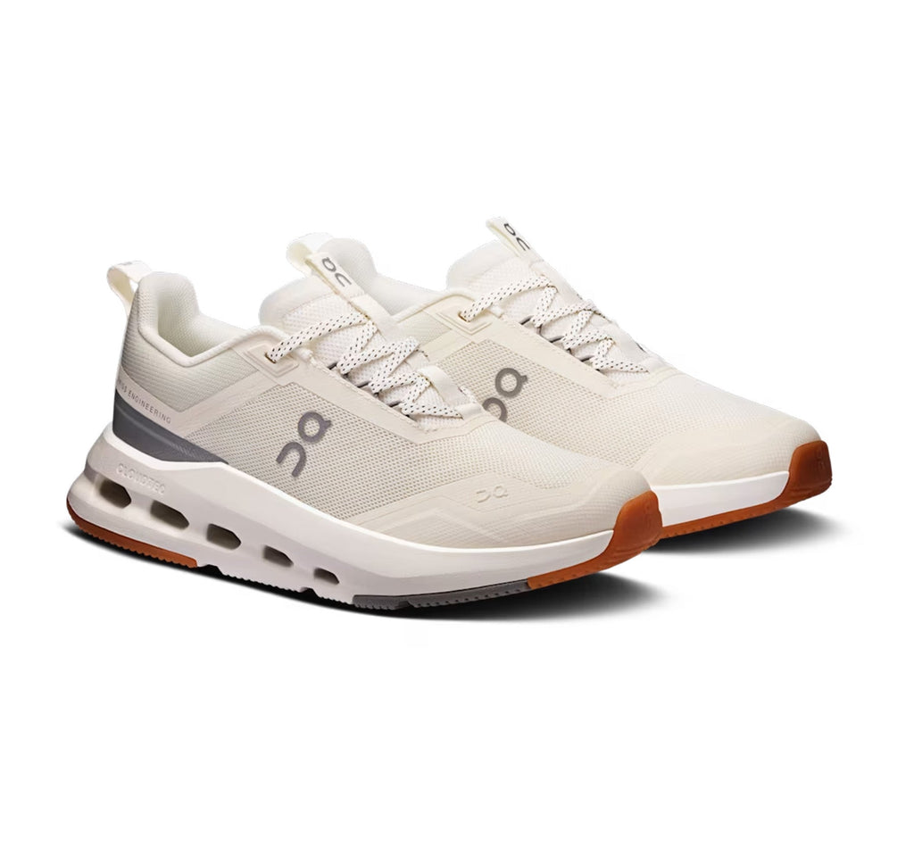 On Big Kids' Cloudnova Ivory/Apollo Athletic Shoes