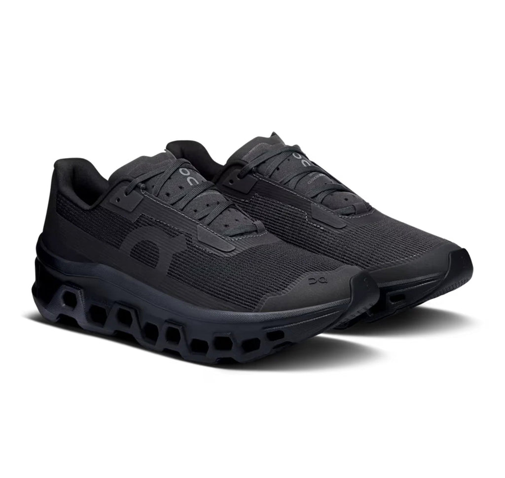 On Women's Cloudmonster Void Black Running Shoes