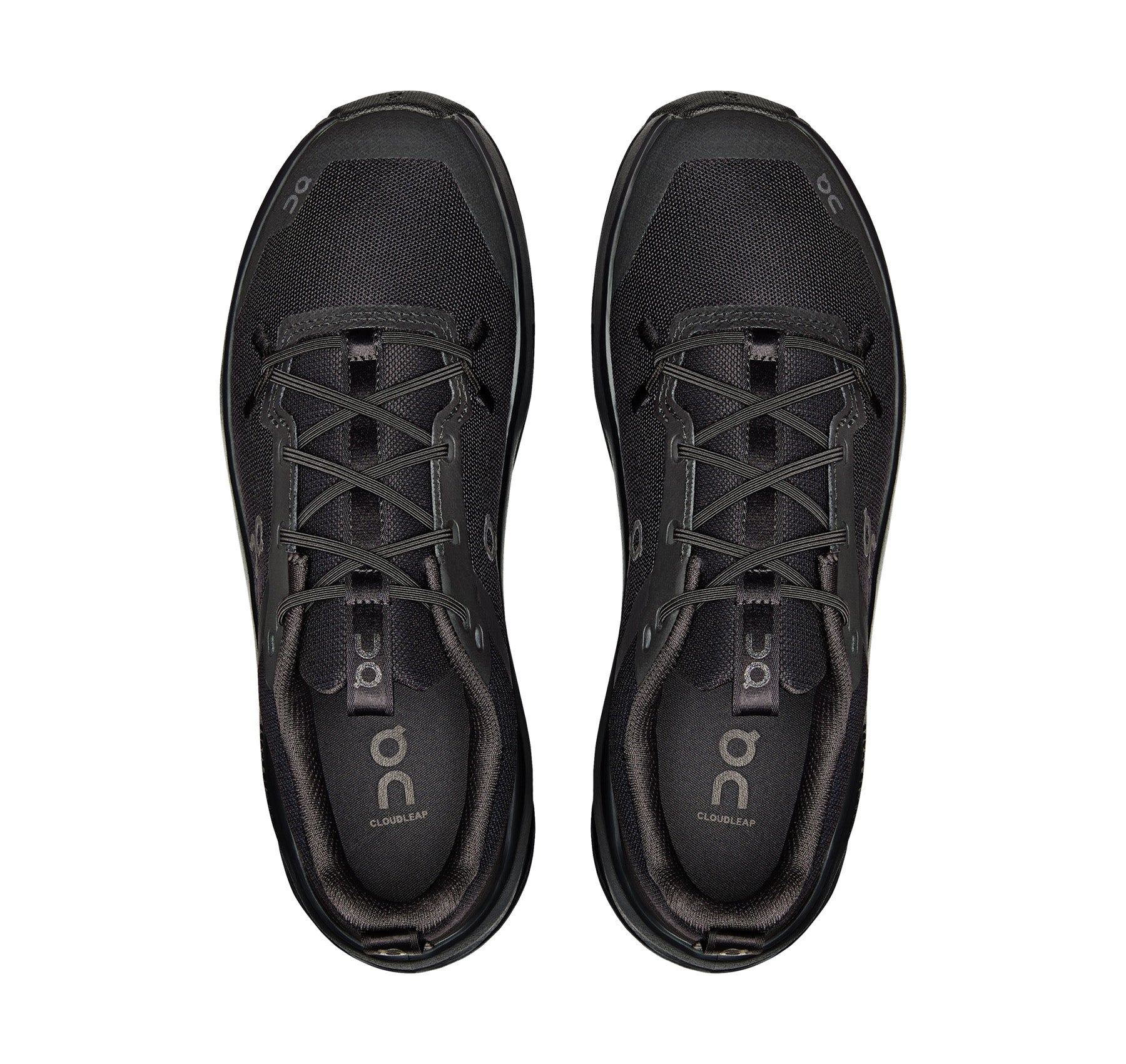 On Big Kids' Cloudleap Black Athletic Shoes