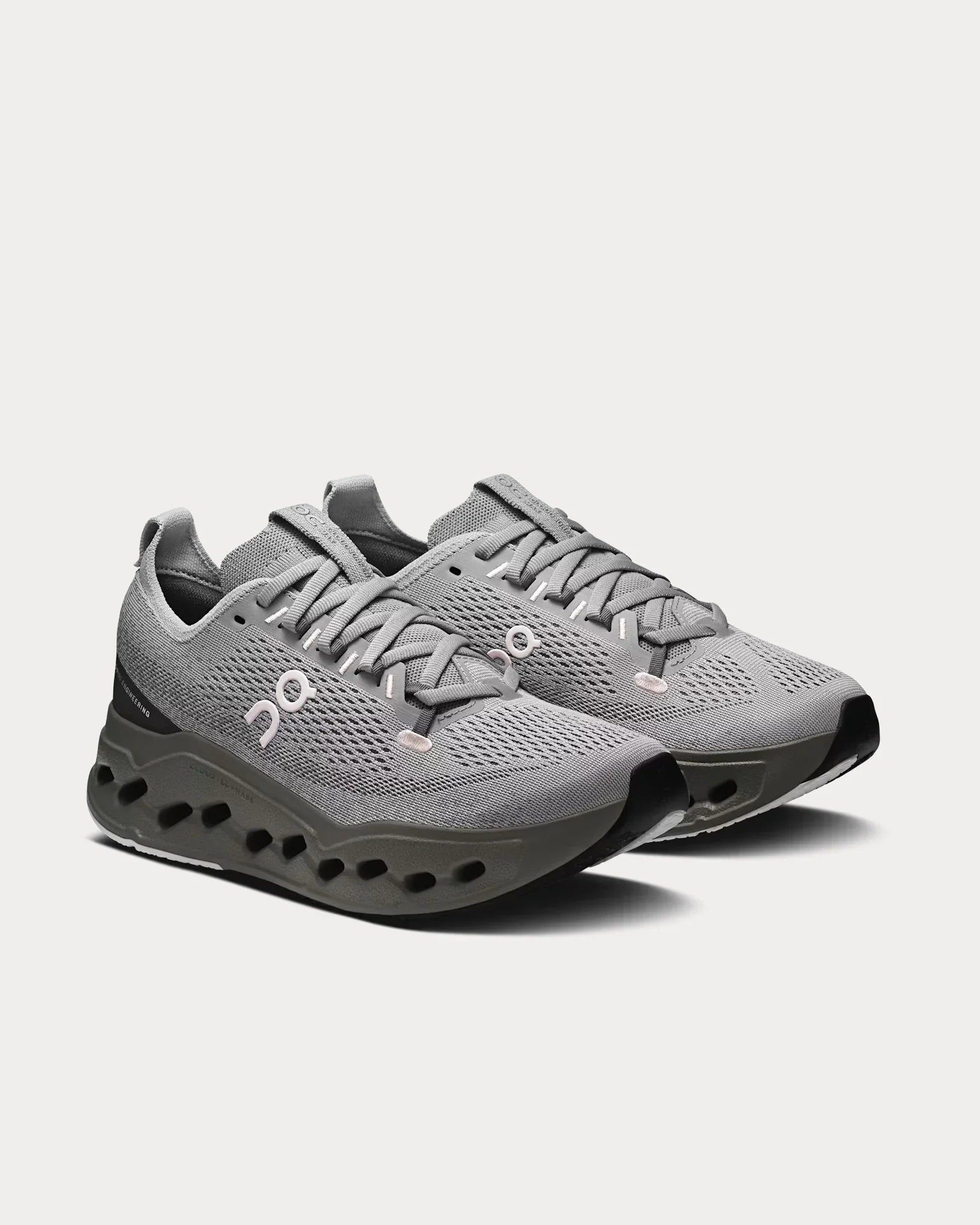 On Cloudsurfer Max Alloy Asphalt Running Shoes