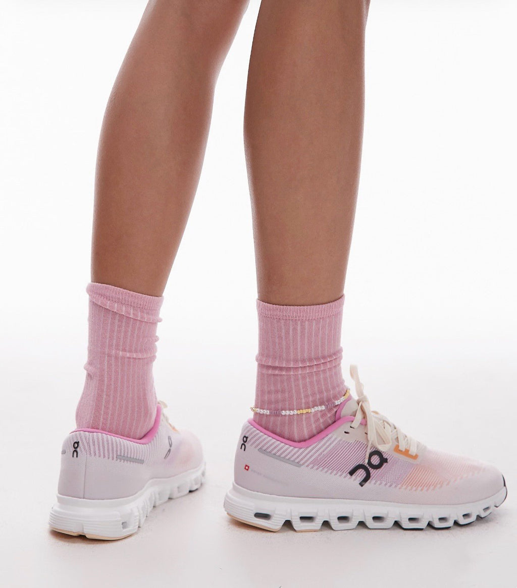 On Cloud 6 Push Tangerine Raspberry Lifestyle Sneakers