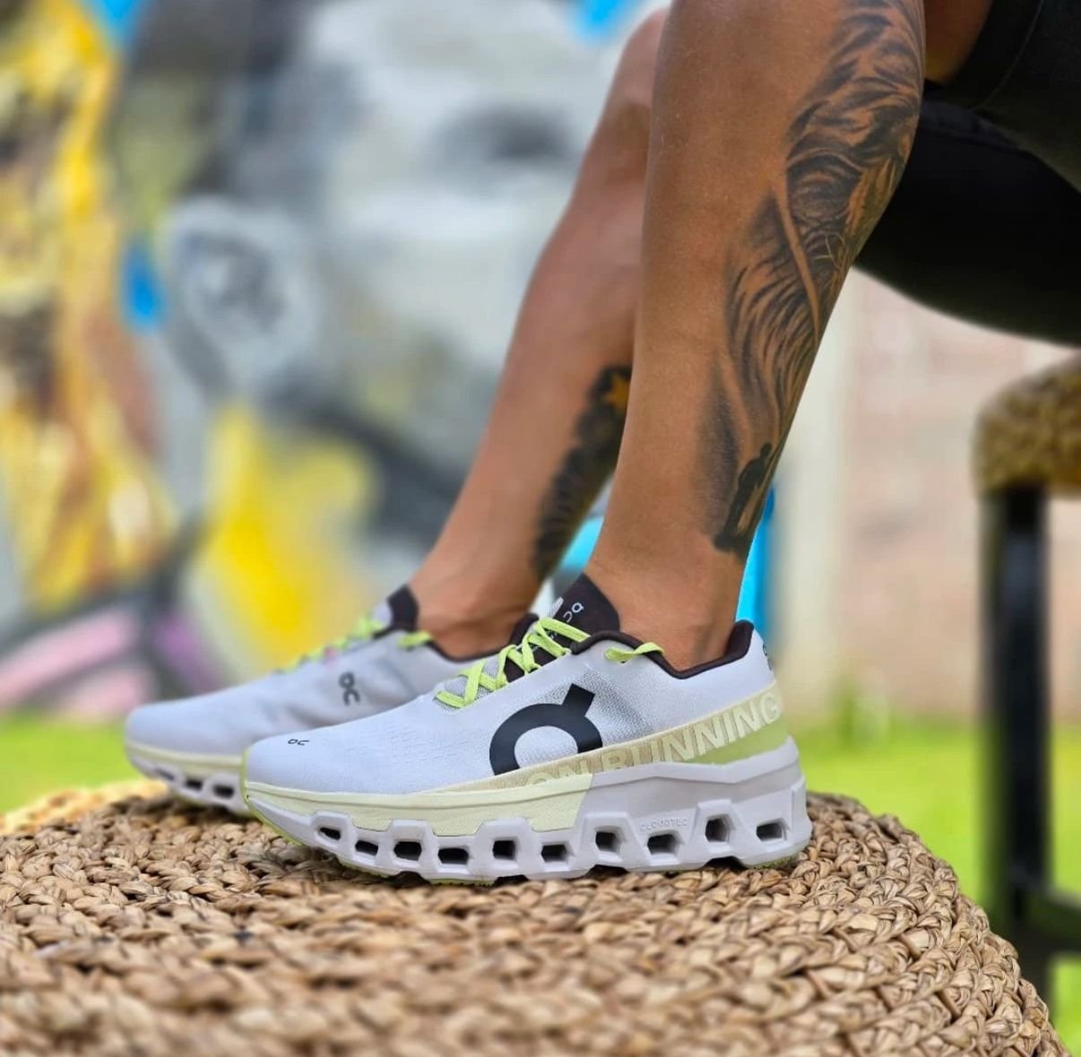 On Cloudmonster 2 Undyed Zest Running Shoes