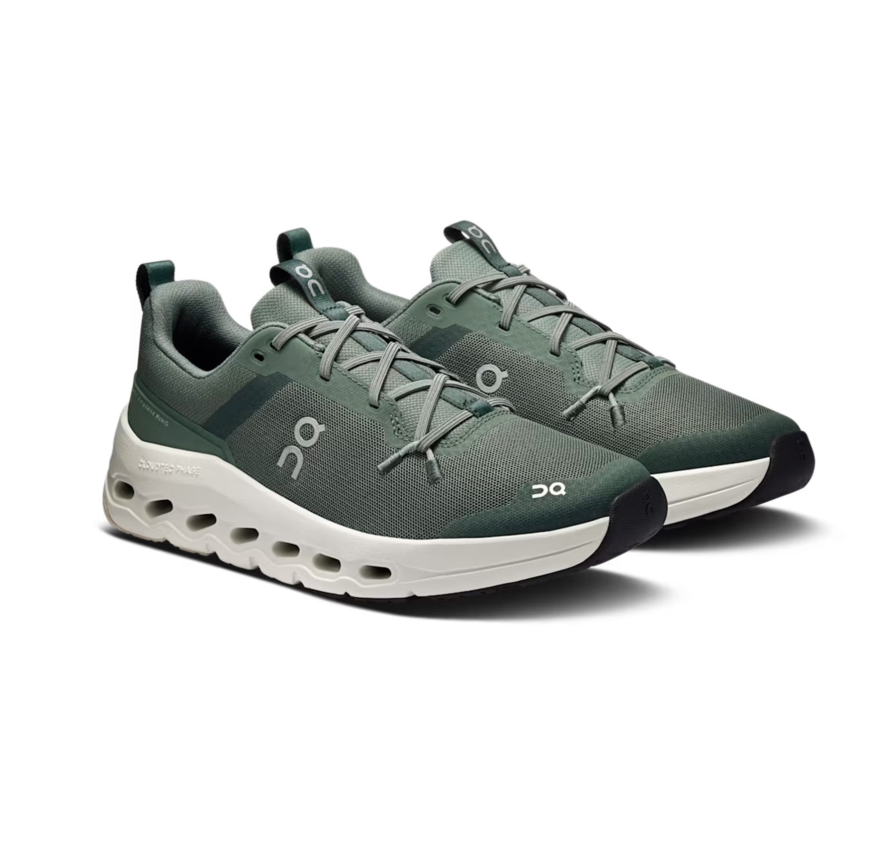 On Big Kids' Cloudleap Olive/Ghost Athletic Shoes